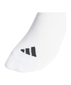 adidas Mid Cut 3er Pack Socken Weiß - weiss