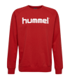 Hummel Cotton Logo Sweatshirt Rot F3062 - rot