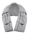 Nike Quilted Neckwarmer Grau Schwarz F059 - grau