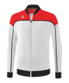 Erima Change by Präsentationsjacke Weiss Rot - weiss