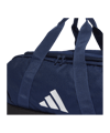 adidas Tiro League Duffel Bag Gr. S Blau Weiss - dunkelblau