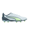 PUMA KING Pro FG/AG Lights Out Blau Grün F03 - blau