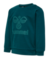 Hummel Fastwo Lime Sweatshirt Kids Blau F6470 - blau