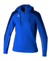 Erima Evo Star Kapuzenjacke Damen Blau - blau