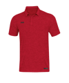 Jako Premium Basics Poloshirt Rot F01 - rot
