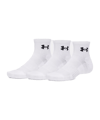Under Armour Performance Cotton 3p Qtr Socken Weiß F100