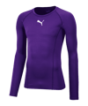 PUMA LIGA Baselayer Longsleeve Lila F10