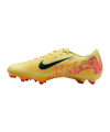 Nike Air Zoom Mercurial Vapor XVI Academy FG/MG  Mbappe Signature Orange Blau F800 - orange