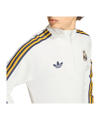 adidas Real Madrid OG Half Zip Top Weiß - weiss