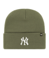 '47 Brand New York Yankees MLB Haymaker Cuff Beanie Grün - gruen