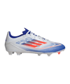 adidas F50 League FG/MG Advancement Weiss Rot - weiss