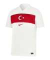 Nike Türkei Trikot Home EM 2024 Weiss Rot F100 - weiss