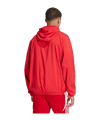 adidas Tiro 24 Windbreaker Rot Weiss - rot