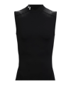 Under Armour Compression Mock Schwarz F001 - schwarz