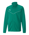 PUMA teamRISE Poly Trainingsjacke Kids Grün F05 - gruen