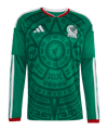 adidas Mexiko Trikot Langarm Home WM 2026 Grün - gruen