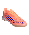 adidas F50 League IN Coral Blaze Kids Orange - orange