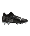 PUMA FUTURE 7 Pro FG/AG Eclipse Jr Kids Schwarz Silber F02 - schwarz