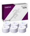 Cawila Sporttape PREMIUM 3,8cm x10cm 6er Set Weiss - weiss