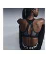 Nike Swoosh High Support Bra Sport-BH Damen Schwarz F010 - schwarz