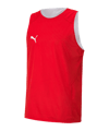 PUMA Basketball Training Trikot Rot Weiss F03 - rot