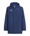 adidas Entrada 22 Stadium Jacke Kids Blau