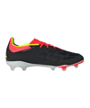 adidas Predator Elite FG Solar Energy Kids Schwarz Weiss Rot - schwarz