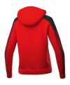 Erima Evo Star Kapuzenjacke Damen Rot - rot
