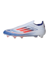 adidas F50 Elite LL FG Advancement Weiss Rot - weiss