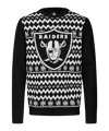 FOCO NFL LVR Ugly Christmas Sweatshirt Schwarz - schwarz