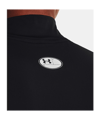 Under Armour Compression Mock Schwarz F001 - schwarz