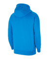 Nike Park 20 Fleece Hoody Kids Blau Weiss F463 - blau