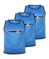 Cawila Leibchen 11teamsports 3er Set Hellblau
