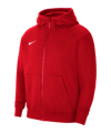 Nike Park 20 Fleece Kapuzenjacke Kids Rot F657
