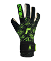 Reusch Pure Contact Gold Torwarthandschuh Schwarz Grün F7781 - schwarz