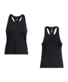 Under Armour Launch Splatter Singlet Damen Schwarz - schwarz