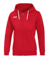 JAKO Base Kapuzenjacke Damen Rot F01