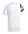 adidas Fortore 23 Trikot Schwarz Weiss - weiss