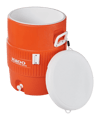 Igloo 10 Gallon Seat Top with Cup Dispenser 37,9L Getränkekühler Accessoire Orange - orange