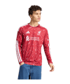 adidas FC Liverpool Trikot Langarm Home 2026/2027 Rot - rot