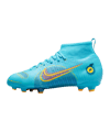 Nike Mercurial Superfly VIII Blueprint Pro FG Kids Blau F484 - blau