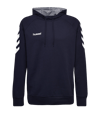 Hummel Cotton Hoody Kids Blau F7026