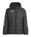 adidas Tiro 24 Winterjacke Kids Schwarz Weiss - schwarz