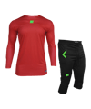 KEEPERsport Torwarttrikot Set LS Rot F116 - rot