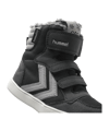 hummel stadil Super Poly Boot Mid Sneaker Kids Schwarz F2001 - schwarz