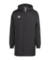adidas Entrada 22 Stadium Jacke Schwarz - schwarz