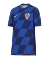 Nike Kroatien Trikot Away EM 2024 Kids Blau Weiss  F405 - blau
