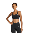 adidas Optime Essentials Workout Sport-BH Damen Schwarz - schwarz