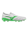 Mizuno Morelia Neo Beta Made in Japan FG Frontier Weiss Grün F37 - weiss