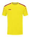 JAKO Power Trikot Kids Gelb Rot F302